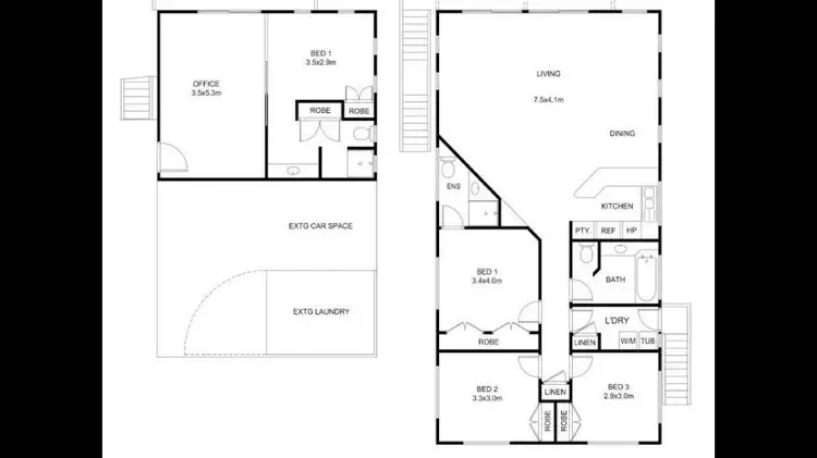 Floorplan of Homely house listing, 122 Centenary Heights Road, Coolum Beach QLD 4573