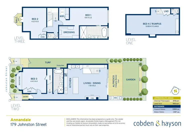 Floorplan of Homely house listing, 179 Johnston Street, Annandale NSW 2038