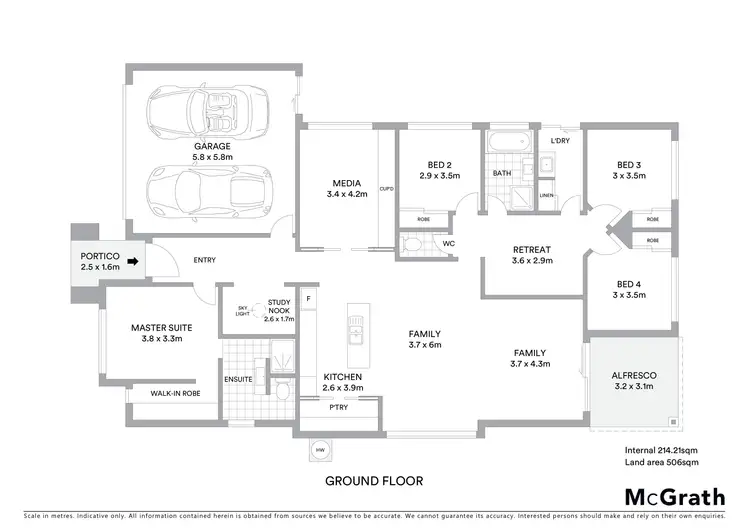 Floorplan of Homely house listing, 61 Maclamond Drive, Pelican Waters QLD 4551