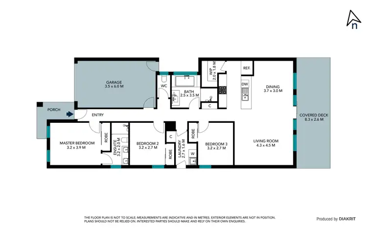 Floorplan of Homely house listing, 17 Potter Street, Wollert VIC 3750