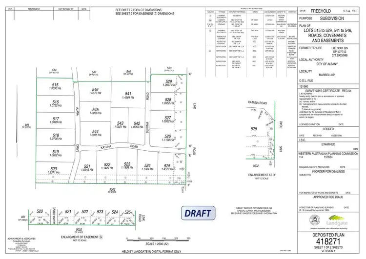 Floorplan of Homely land listing, LOT 529 Berrima Road, Marbelup WA 6330