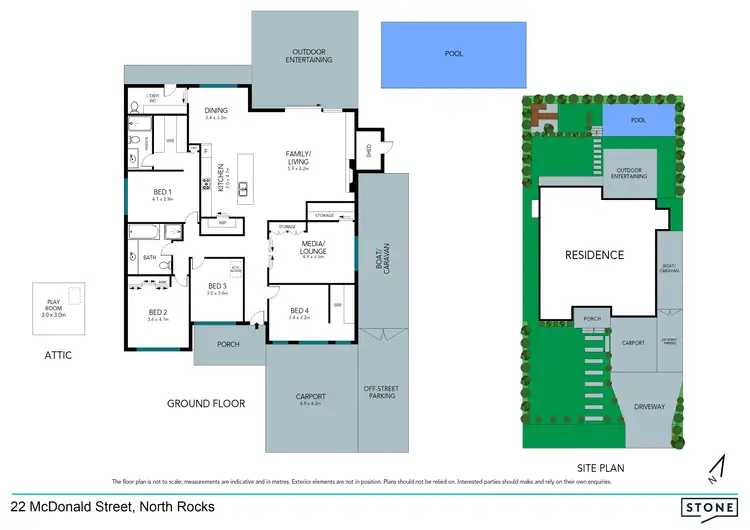 Floorplan of Homely house listing, 22 McDonald Street, North Rocks NSW 2151