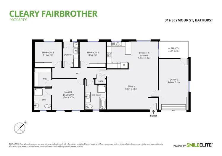 Floorplan of Homely house listing, Address available on request