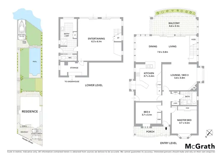 Floorplan of Homely house listing, 18 Vaudan Street, Kogarah Bay NSW 2217