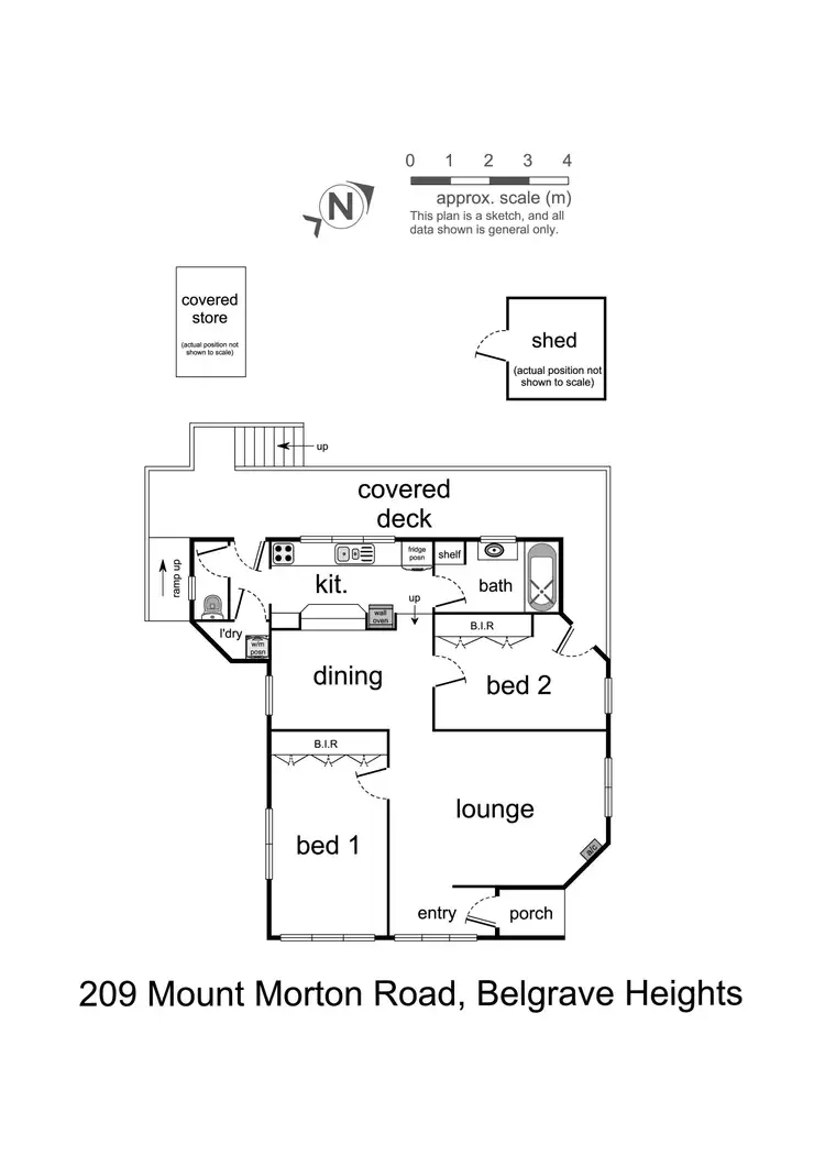 Floorplan of Homely house listing, 209 Mt Morton Road, Belgrave Heights VIC 3160