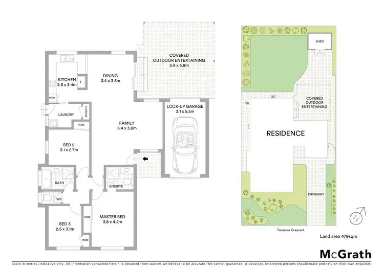 Floorplan of Homely house listing, 91 Torrance Crescent, Quakers Hill NSW 2763