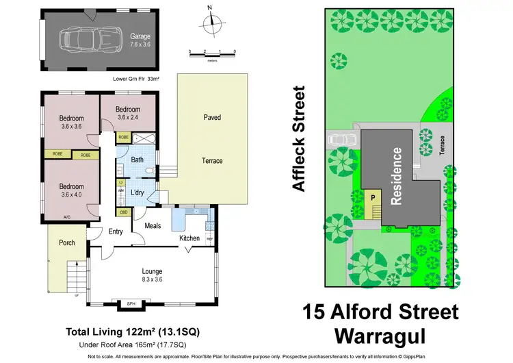 Floorplan of Homely house listing, 15 Alford Street, Warragul VIC 3820