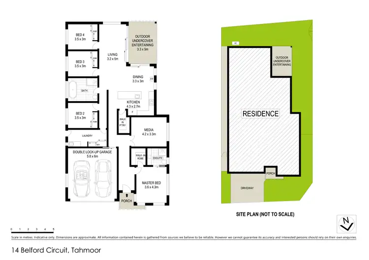 Floorplan of Homely house listing, 14 Belford Circuit, Tahmoor NSW 2573