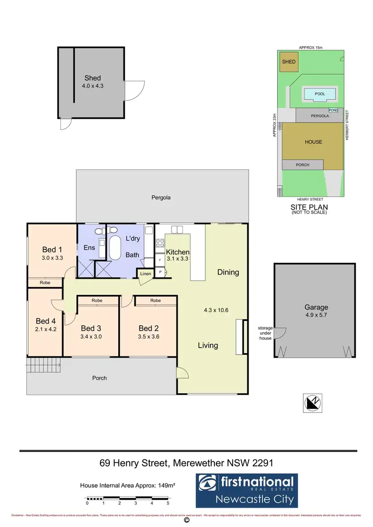 Floorplan of Homely house listing, 69 Henry Street, Merewether NSW 2291