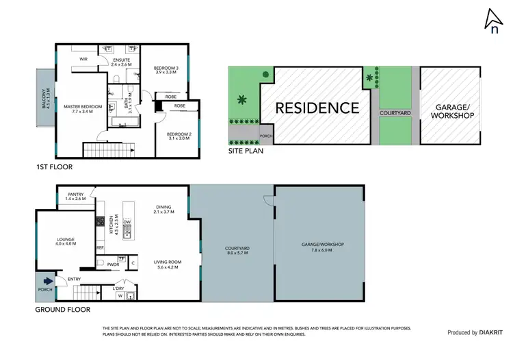 Floorplan of Homely townhouse listing, 6 Princess Street, South Morang VIC 3752