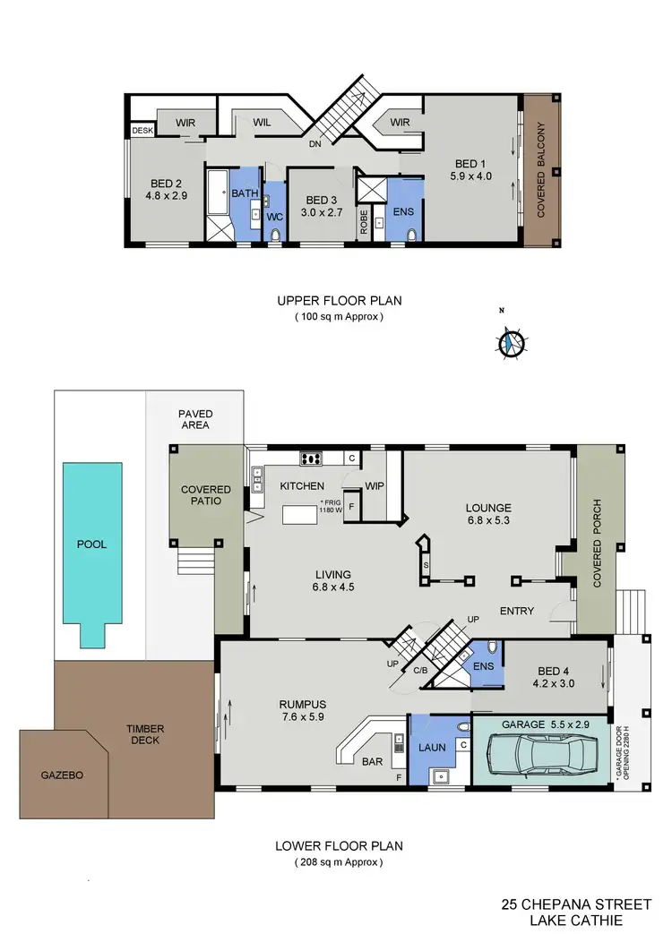 Floorplan of Homely house listing, 25 Chepana Street, Lake Cathie NSW 2445