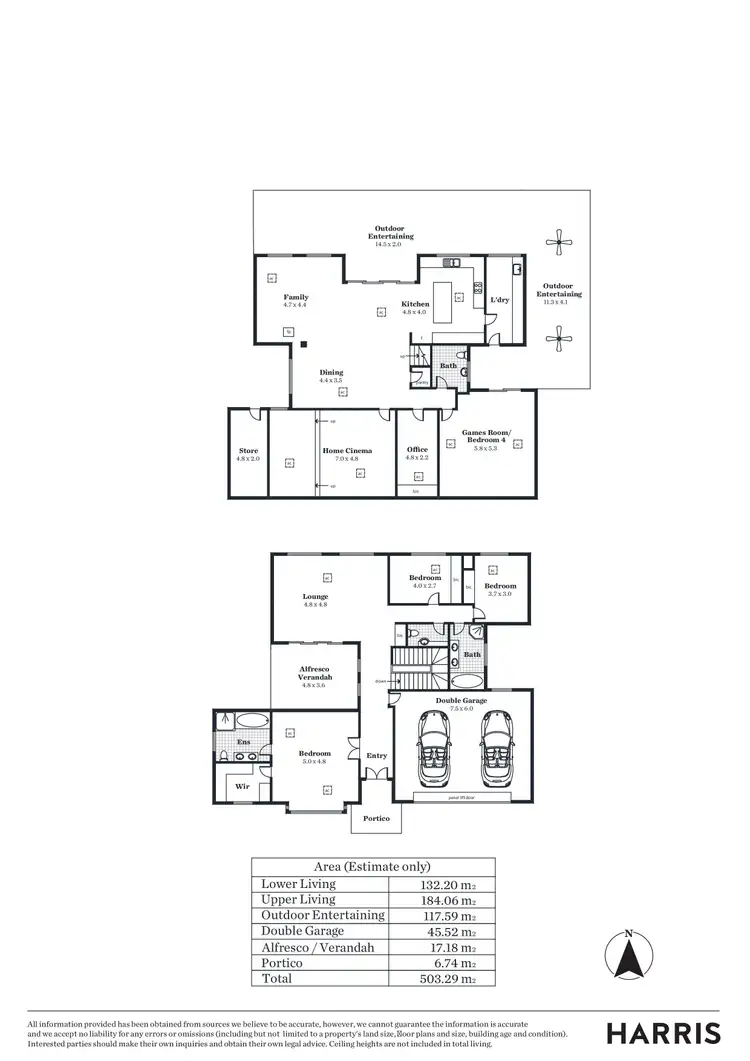 Floorplan of Homely house listing, 7 Blackwood Park Boulevard, Craigburn Farm SA 5051