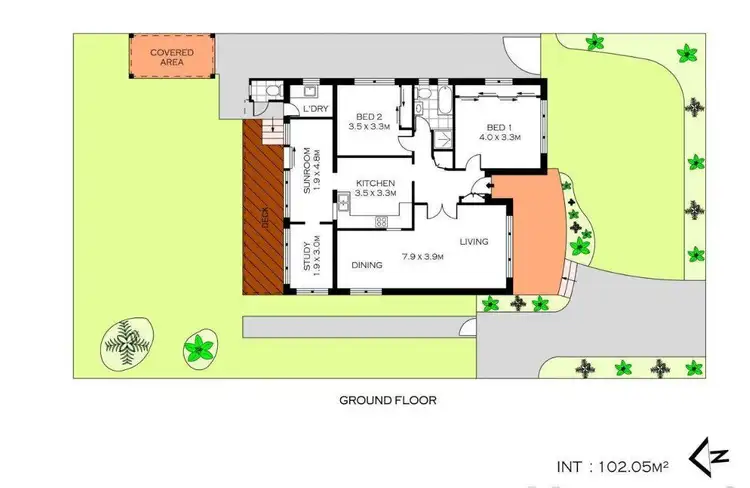 Floorplan of Homely house listing, 485 Kingsway, Miranda NSW 2228