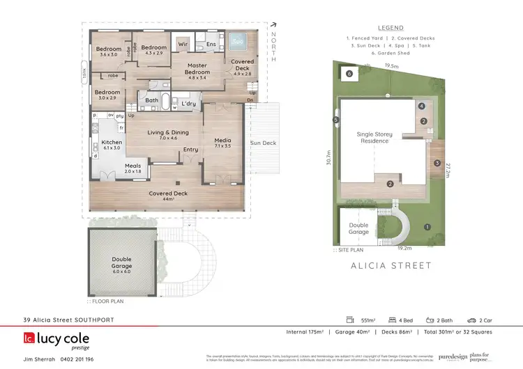 Floorplan of Homely house listing, 39 Alicia Street, Southport QLD 4215