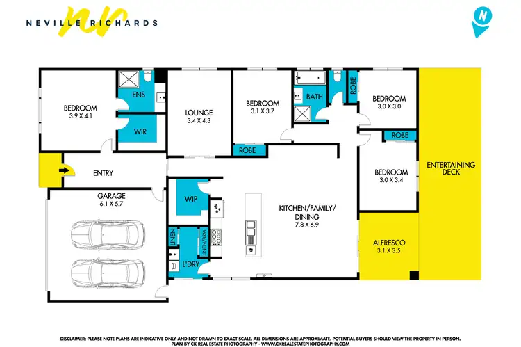 Floorplan of Homely house listing, 22 Narvik Avenue, St Leonards VIC 3223