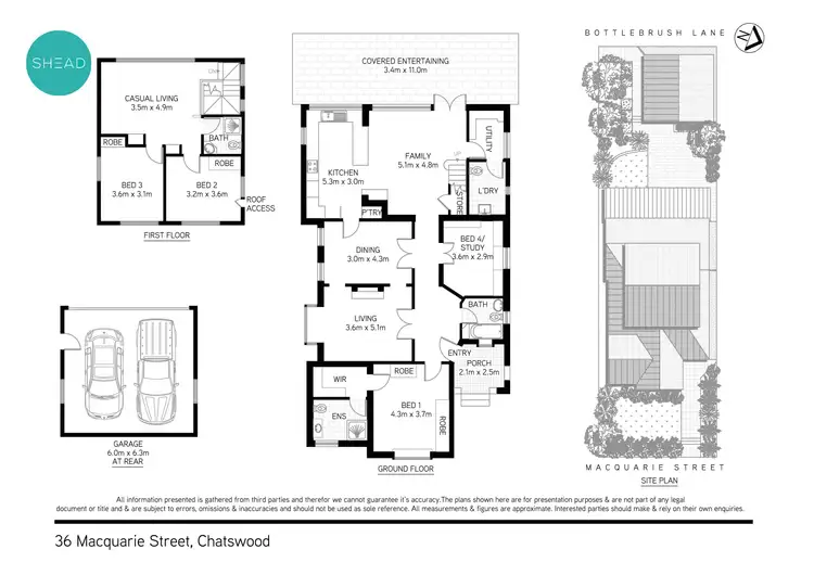 Floorplan of Homely house listing, 36 Macquarie Street, Chatswood NSW 2067