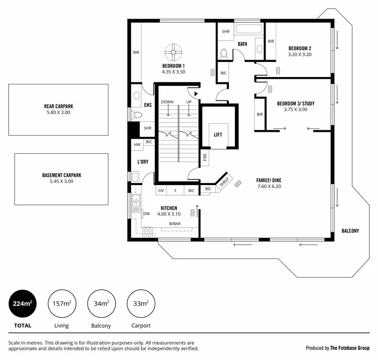 Floorplan of Homely apartment listing, 3/5 Adelphi Terrace, Glenelg North SA 5045
