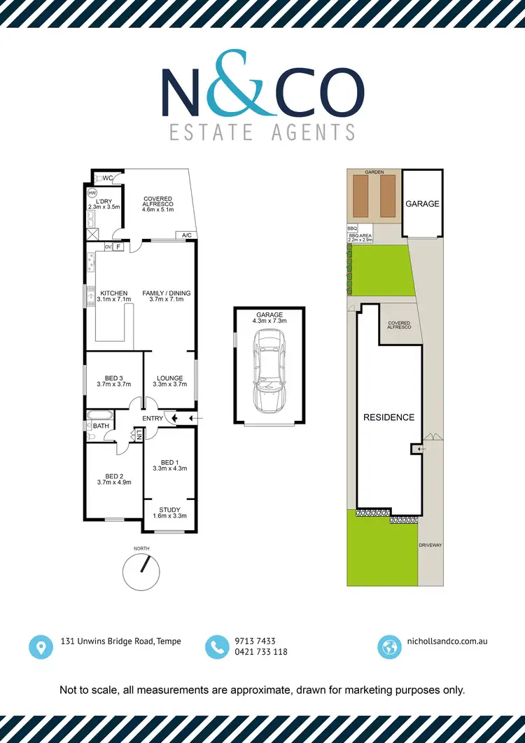 Floorplan of Homely house listing, 131 Unwins Bridge Road, Tempe NSW 2044
