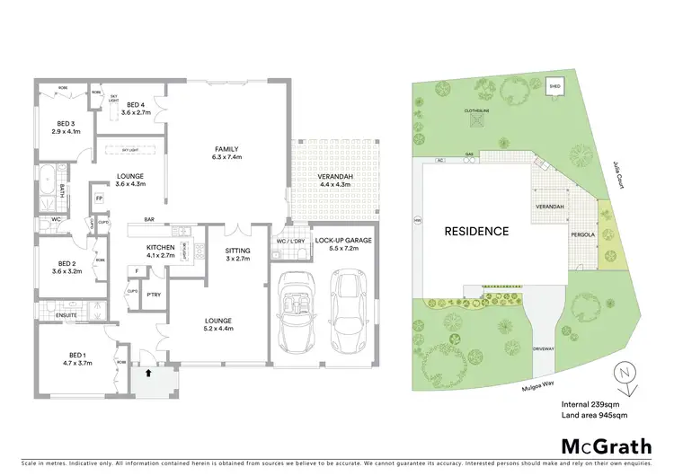 Floorplan of Homely house listing, 16 Mulgoa Way, Mudgee NSW 2850