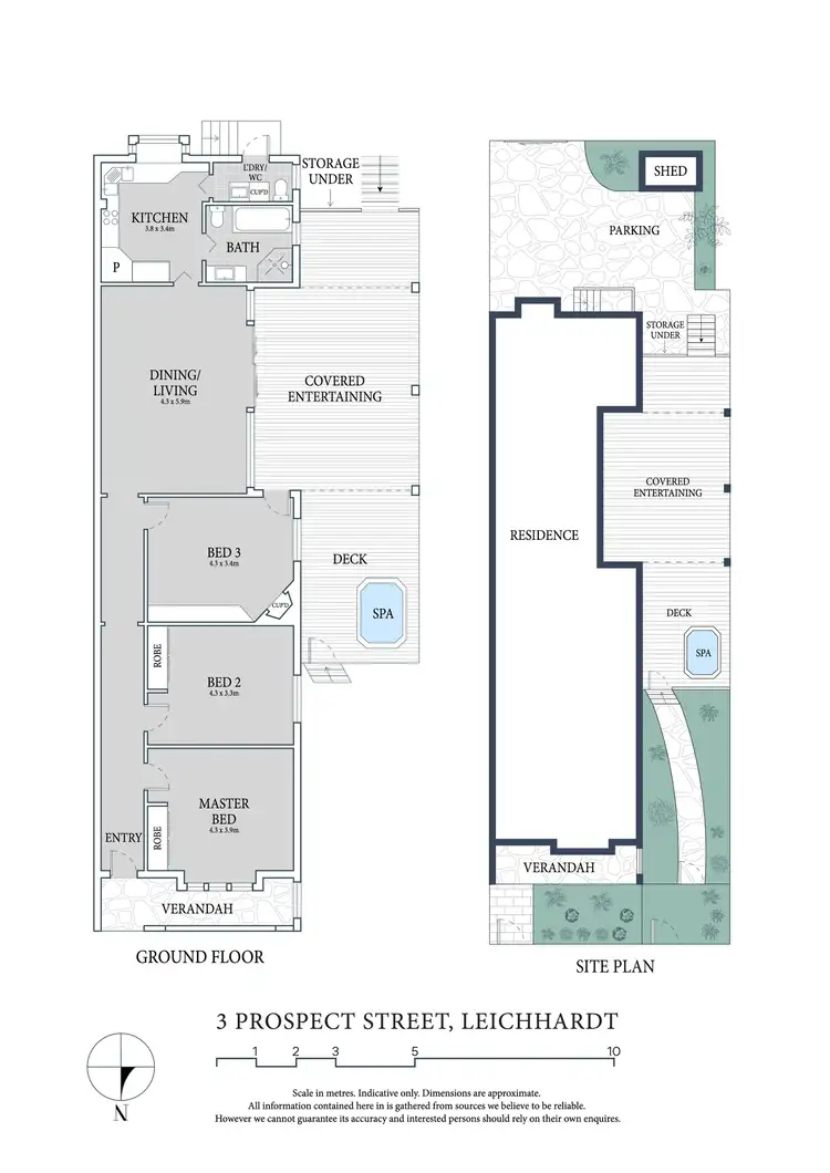 Floorplan of Homely house listing, 3 Prospect Street, Leichhardt NSW 2040