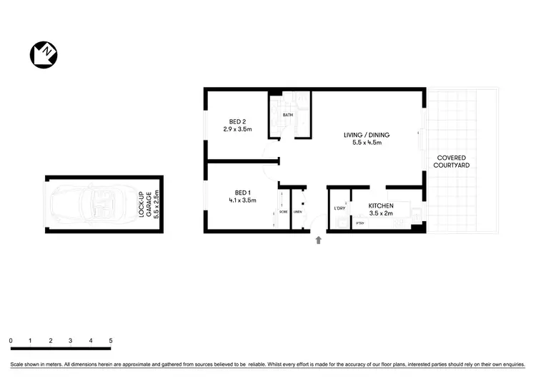 Floorplan of Homely apartment listing, 3/110 Bay Road, Waverton NSW 2060