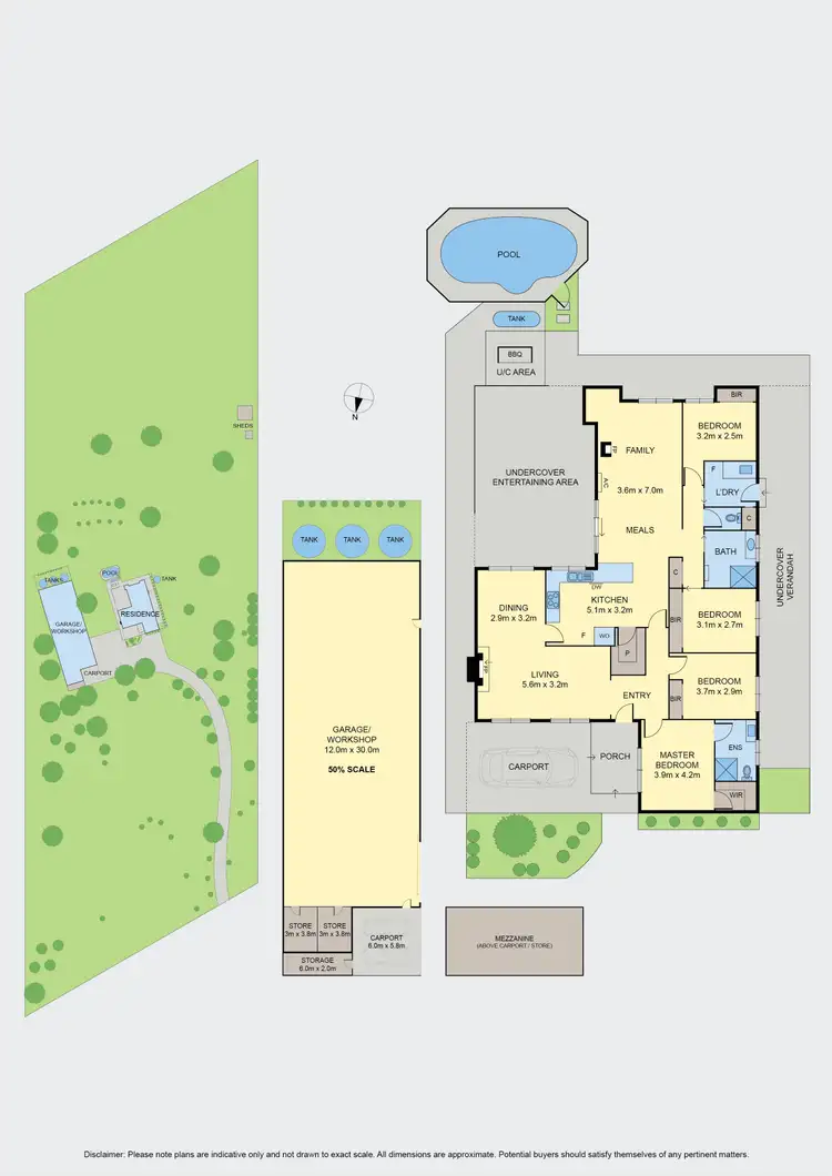 Floorplan of Homely house listing, 232 Campbell Road, Riddells Creek VIC 3431