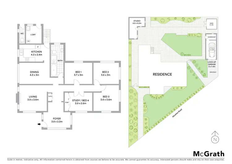 Floorplan of Homely house listing, 5 Abuklea Road, Epping NSW 2121