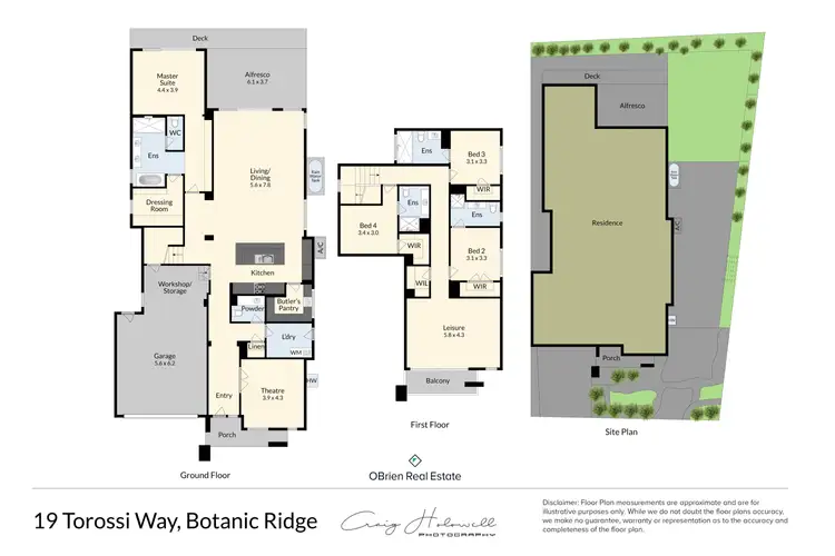 Floorplan of Homely house listing, 19 Torossi Way, Botanic Ridge VIC 3977