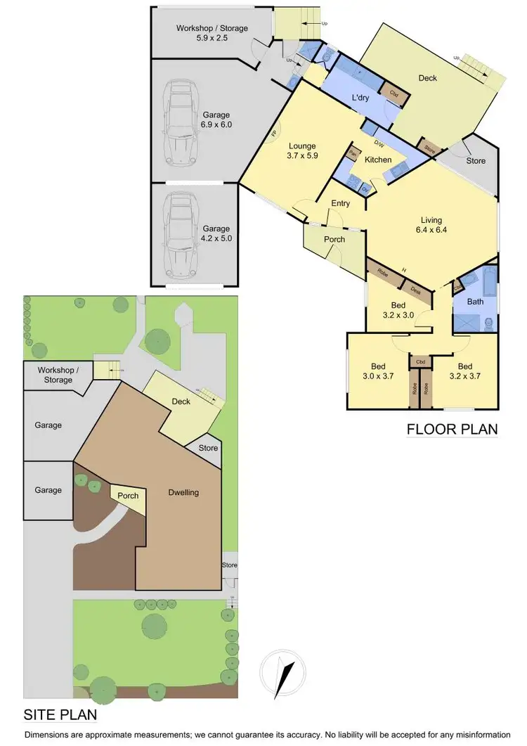 Floorplan of Homely house listing, 76 Bendoran Crescent, Bundoora VIC 3083