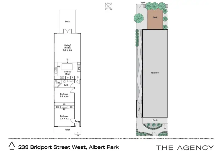 Floorplan of Homely house listing, 233 Bridport Street West, Albert Park VIC 3206
