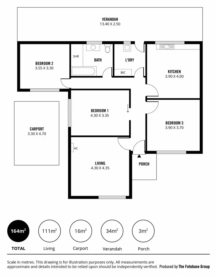 Floorplan of Homely house listing, 20 Lanark Avenue, Seaton SA 5023