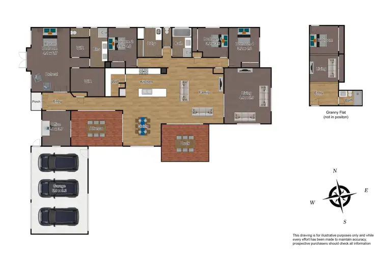 Floorplan of Homely house listing, 19 Tranquillity Place, Beaconsfield VIC 3807