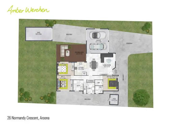 Floorplan of Homely house listing, 26 Normandy Crescent, Aroona QLD 4551