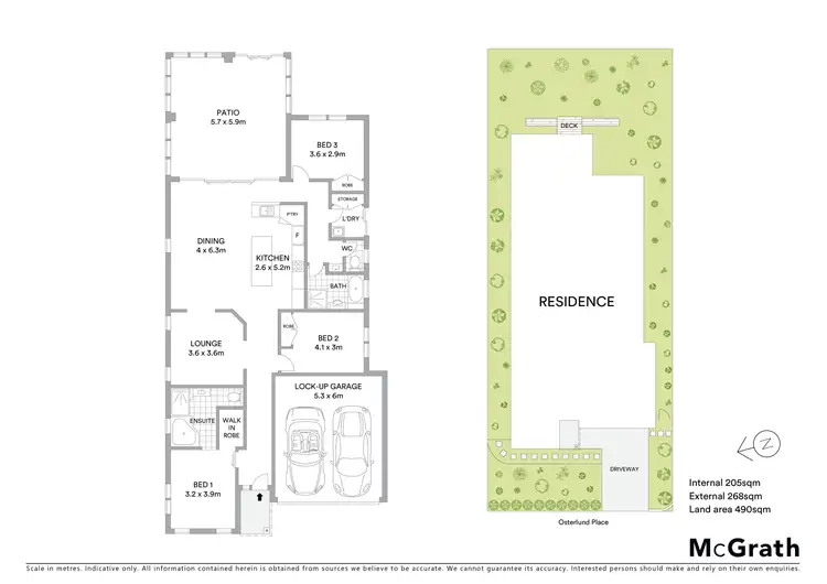 Floorplan of Homely house listing, 5 Osterlund Place, Burdell QLD 4818