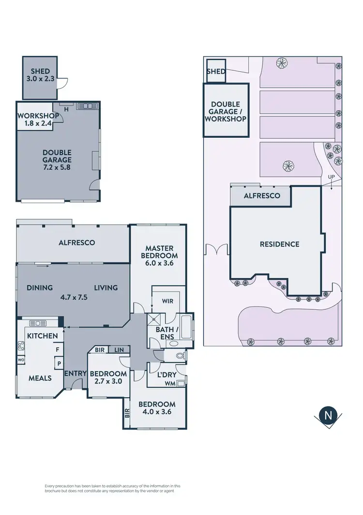 Floorplan of Homely house listing, 22 Mockridge Drive, Mill Park VIC 3082