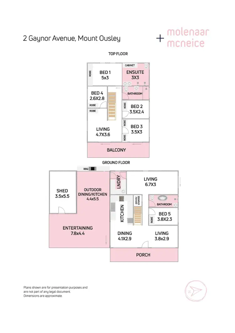 Floorplan of Homely house listing, 2 Gaynor Avenue, Mount Ousley NSW 2519
