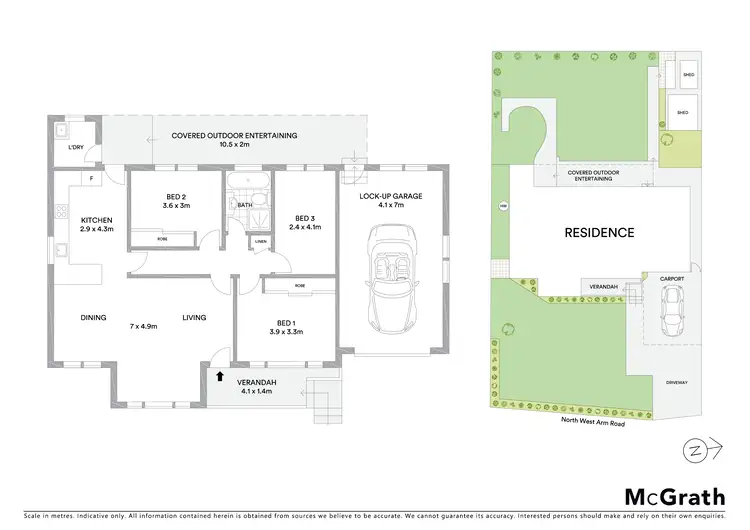 Floorplan of Homely house listing, 57 North West Arm Road, Gymea NSW 2227