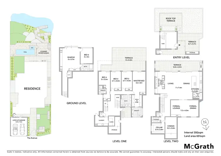 Floorplan of Homely house listing, 20 The Avenue, Linley Point NSW 2066