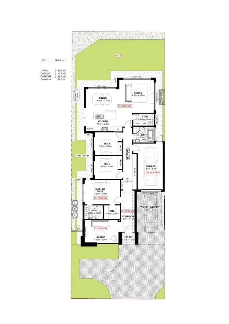 Floorplan of Homely land listing, 572A Portrush Road, Glen Osmond SA 5064