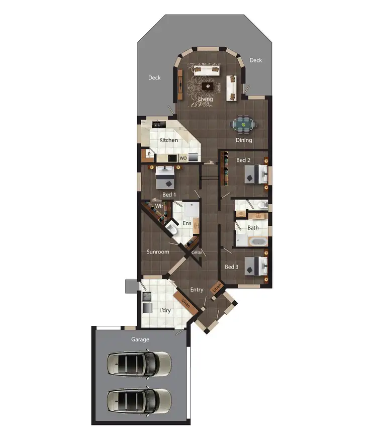 Floorplan of Homely house listing, 5 Waterview Gardens, Jerrabomberra NSW 2619