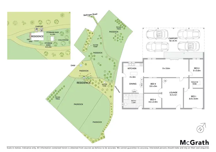 Floorplan of Homely rural property listing, 66 Deans Road, Missabotti NSW 2449