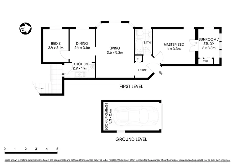 Floorplan of Homely apartment listing, 4/49 Earle Street, Cremorne NSW 2090