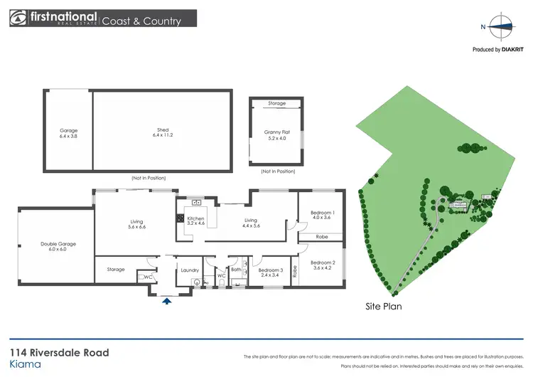 Floorplan of Homely rural property listing, 114 Riversdale Road, Kiama NSW 2533