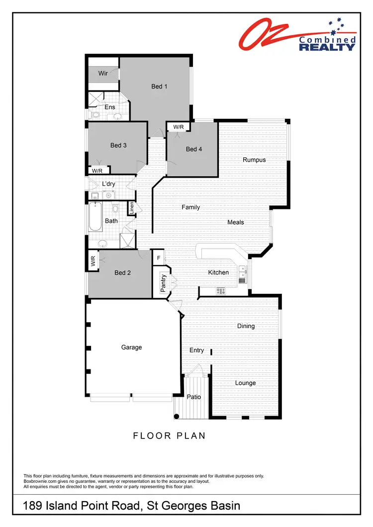 Floorplan of Homely house listing, 189 Island Point Road, St Georges Basin NSW 2540