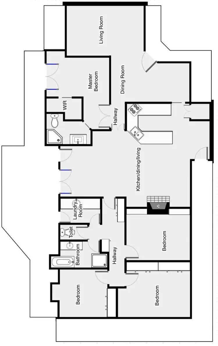 Floorplan of Homely house listing, 7 Jasmine Close, Mildura VIC 3500
