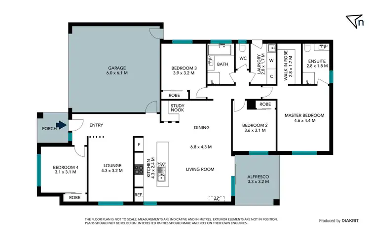 Floorplan of Homely house listing, 15 Cortona Grange, Mernda VIC 3754