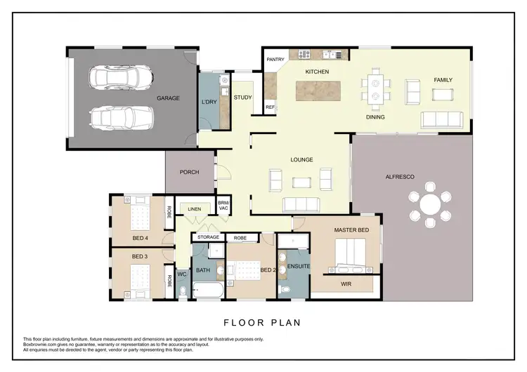 Floorplan of Homely house listing, 14 The Promontory, Banksia Beach QLD 4507