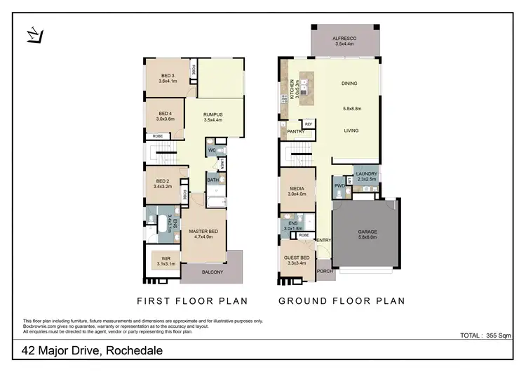 Floorplan of Homely house listing, 42 Major Drive, Rochedale QLD 4123