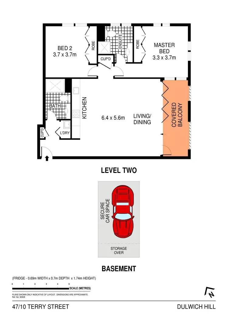 Floorplan of Homely apartment listing, 47/10-14 Terry Road, Dulwich Hill NSW 2203