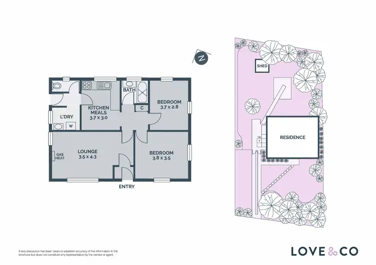 Floorplan of Homely house listing, 97 Tyler Street, Preston VIC 3072